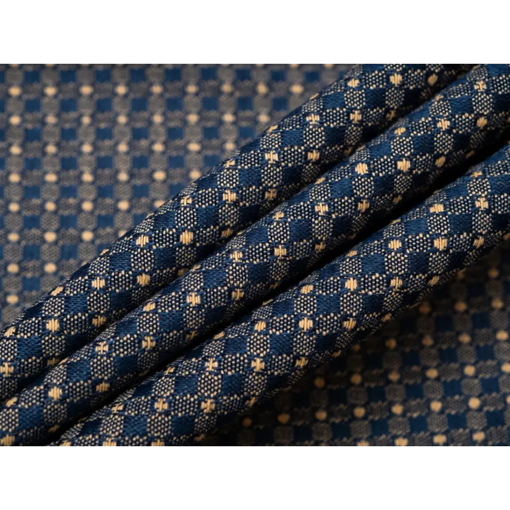 Фото 13 Штора на шторной ленте Blue 170x270 см цвет синий