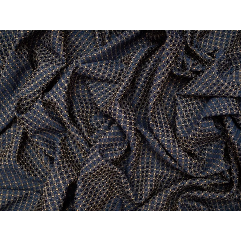 Фото 12 Штора на шторной ленте Blue 170x250 см цвет синий