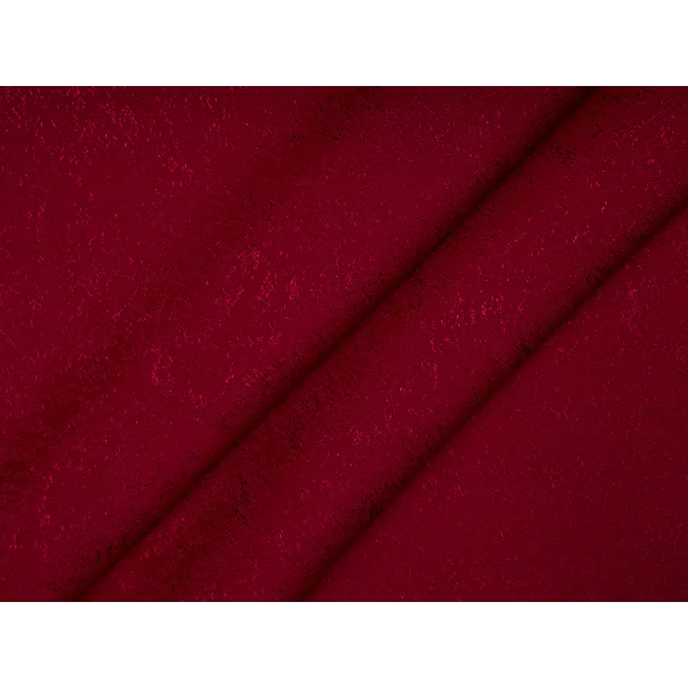 Фото 13 Штора на шторной ленте Angora 170x260 см цвет бордовый