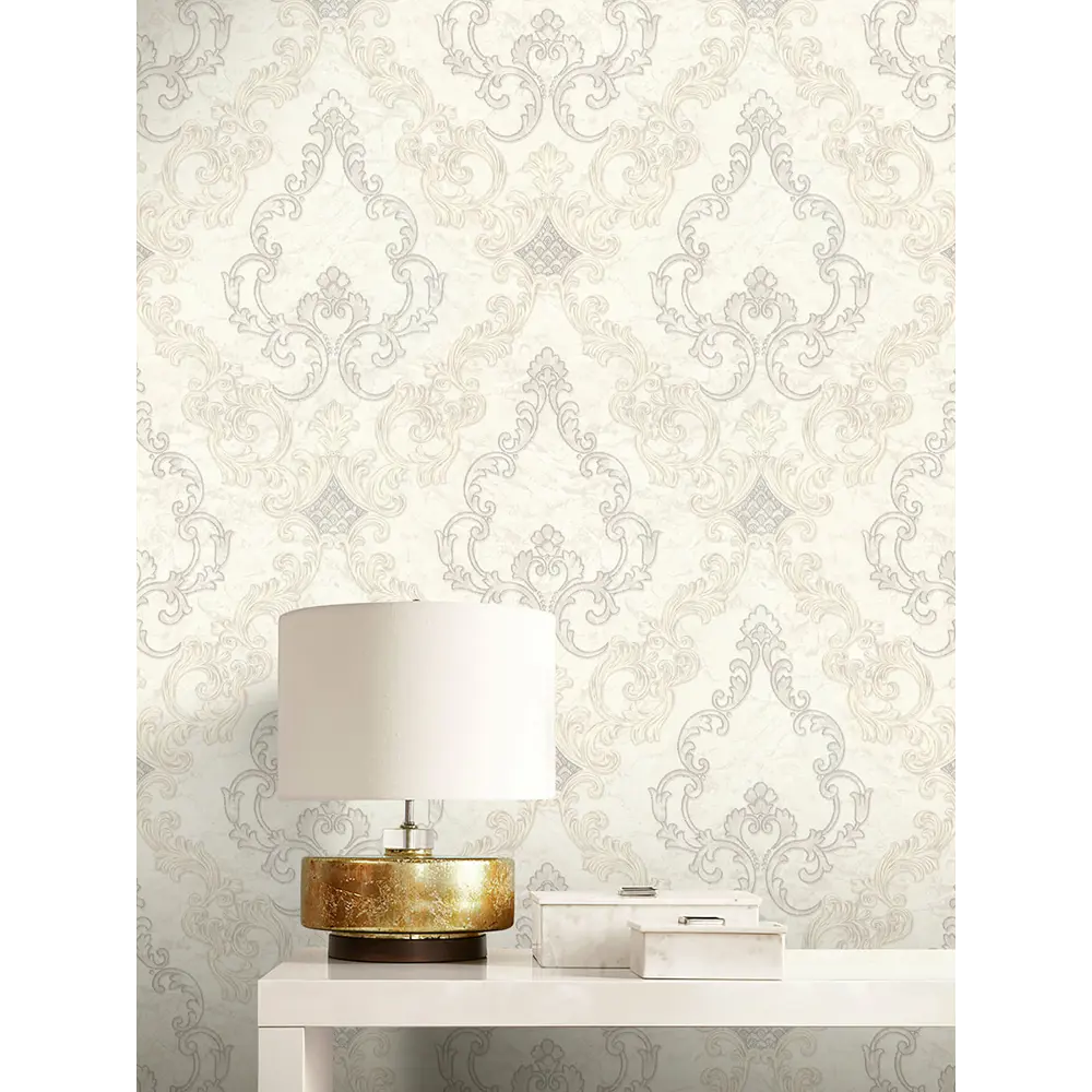 Фото 3 Обои флизелиновые Euro decor Domus 1.06 м белые 7169-00 Фото 3 Обои флизелиновые Euro decor Domus 1.06 м белые 7169-00