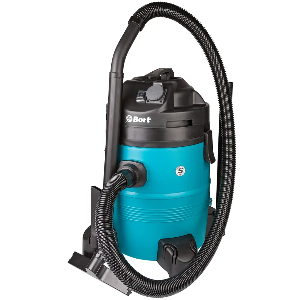 Фото 4 Пылесос для сухой и влажной уборки Bort BSS-1335-Pro, 1400 Вт, 35 л Фото 4 Пылесос для сухой и влажной уборки Bort BSS-1335-Pro, 1400 Вт, 35 л