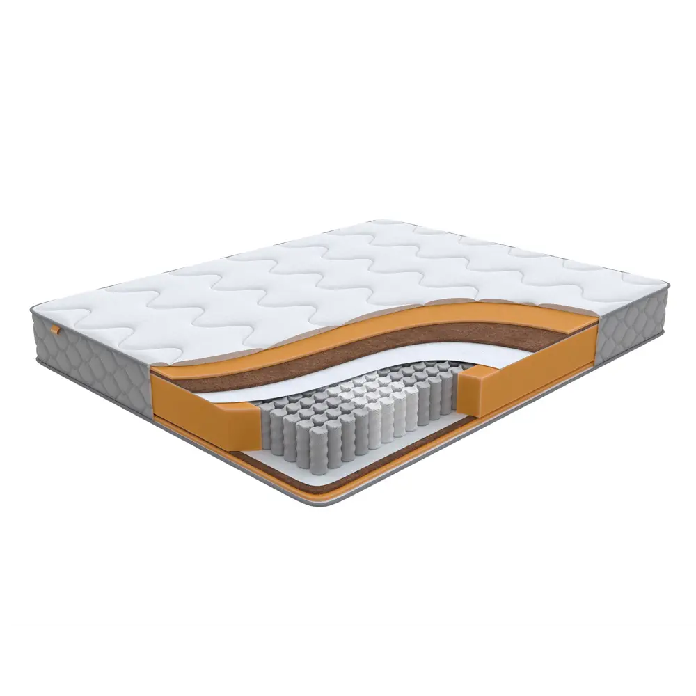 Фото 2 Матрас Орматек Sleep Ultra Plus 140x195 см, независимый пружинный блок, двуспальный, кокосовый Фото 2 Матрас Орматек Sleep Ultra Plus 140x195 см, независимый пружинный блок, двуспальный, кокосовый