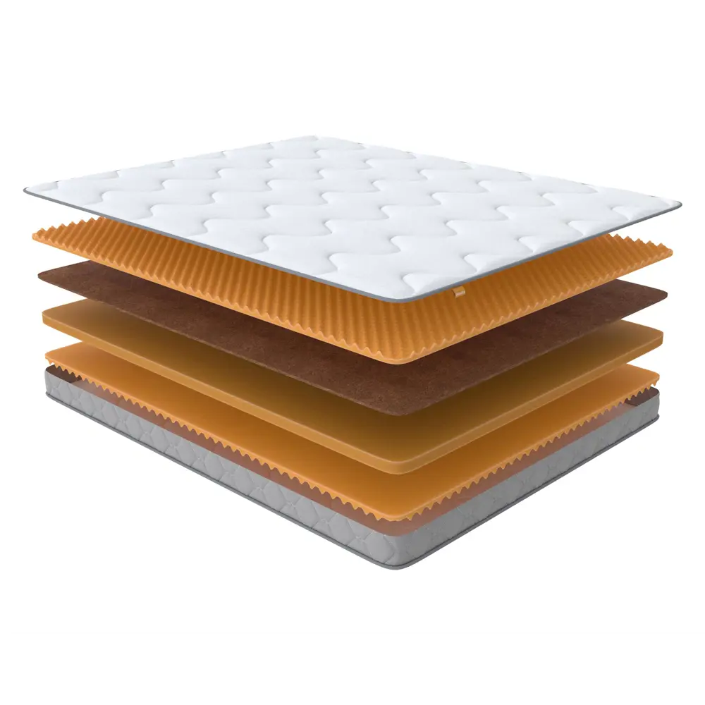 Фото Матрас Орматек 1Sleep Flex 180x190 см, беспружинный, двуспальный, жесткий, кокосовый Фото Матрас Орматек 1Sleep Flex 180x190 см, беспружинный, двуспальный, жесткий, кокосовый