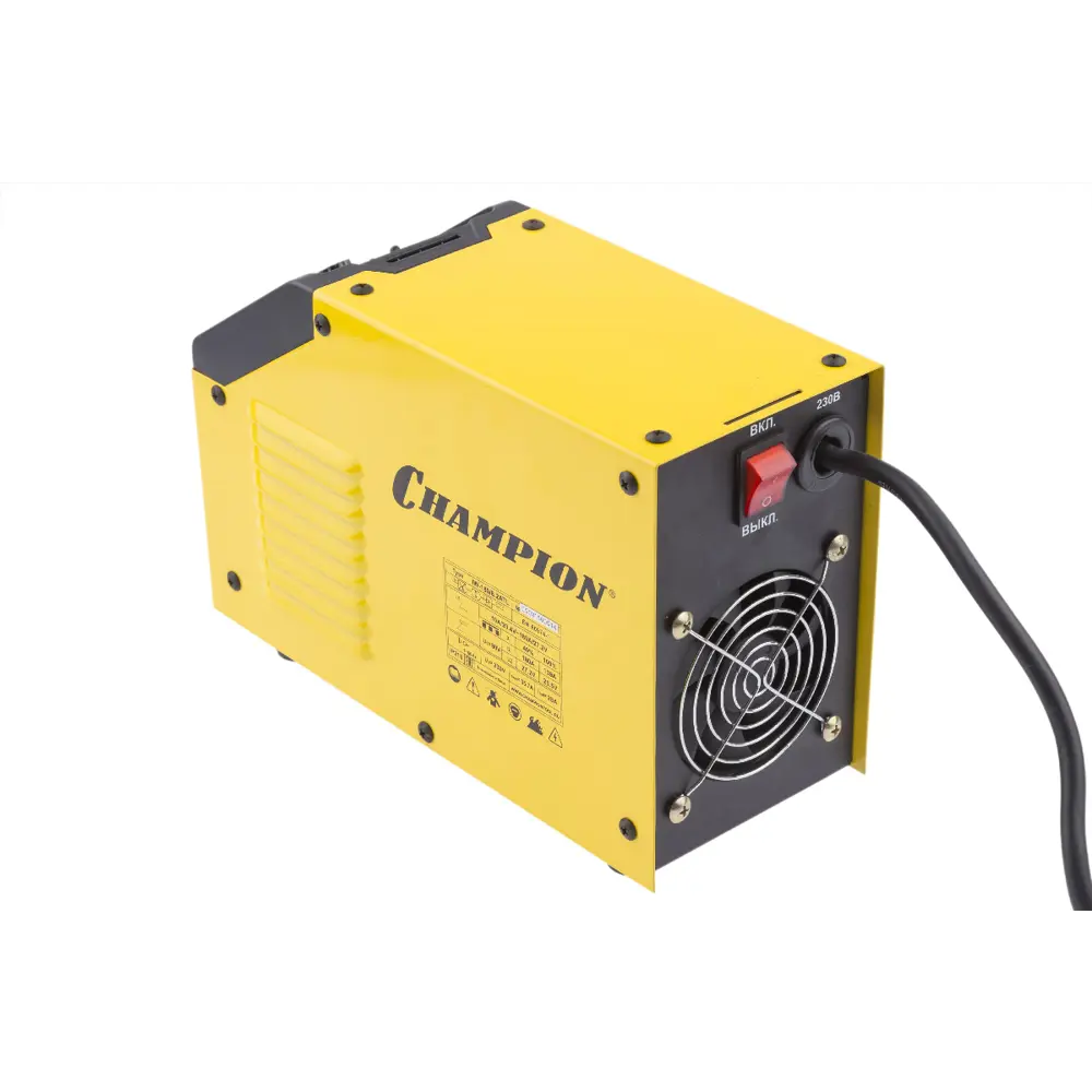 Фото 9 Сварочный аппарат инверторный Champion IW-180/8.2 ATL, 180 А, 4.2 мм