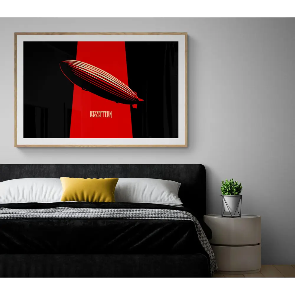 Фото 3 Постер Просто Постер Led Zeppelin 90x120 в подарочном тубусе Металл Фото 3 Постер Просто Постер Led Zeppelin 90x120 в подарочном тубусе Металл