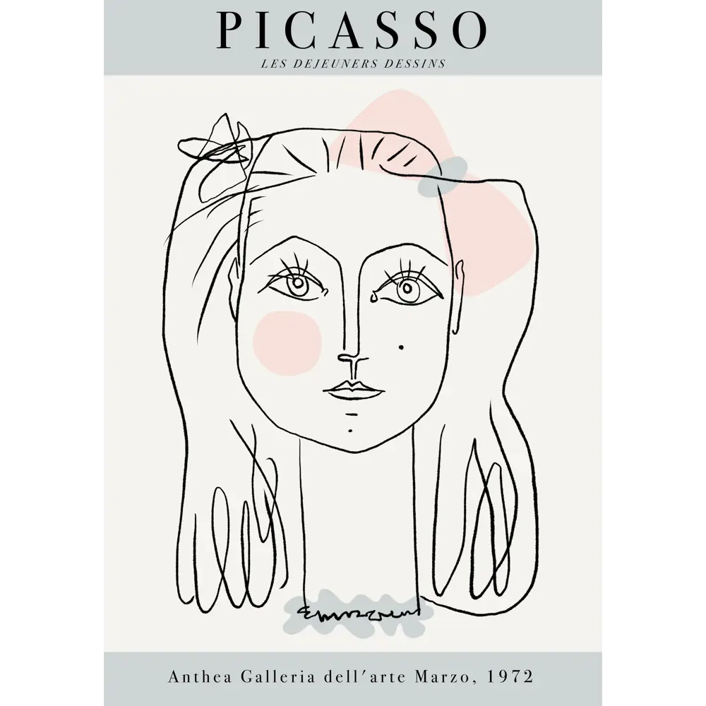 Фото 2 Постер Просто Постер Пабло Пикассо - выставочный Постер-2 60x90 в раме Металл Фото 2 Постер Просто Постер Пабло Пикассо - выставочный Постер-2 60x90 в раме Металл