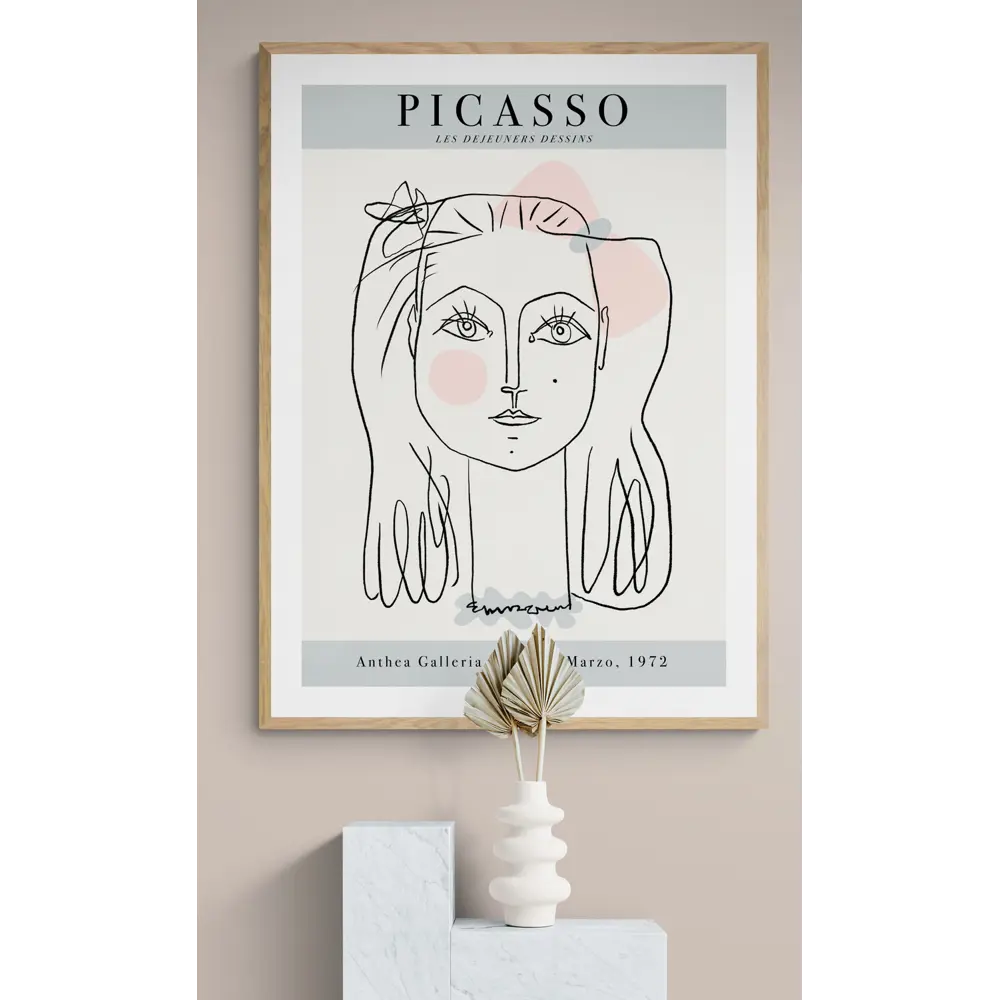 Фото 3 Постер Просто Постер Пабло Пикассо - выставочный Постер-2 60x90 в раме Металл Фото 3 Постер Просто Постер Пабло Пикассо - выставочный Постер-2 60x90 в раме Металл