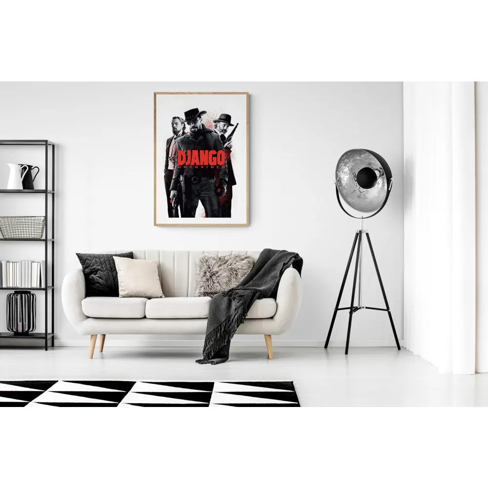 Фото 3 Постер Просто Постер Квентин Тарантино - Джанго освобожденный 60x90 в подарочном тубусе Металл Фото 3 Постер Просто Постер Квентин Тарантино - Джанго освобожденный 60x90 в подарочном тубусе Металл
