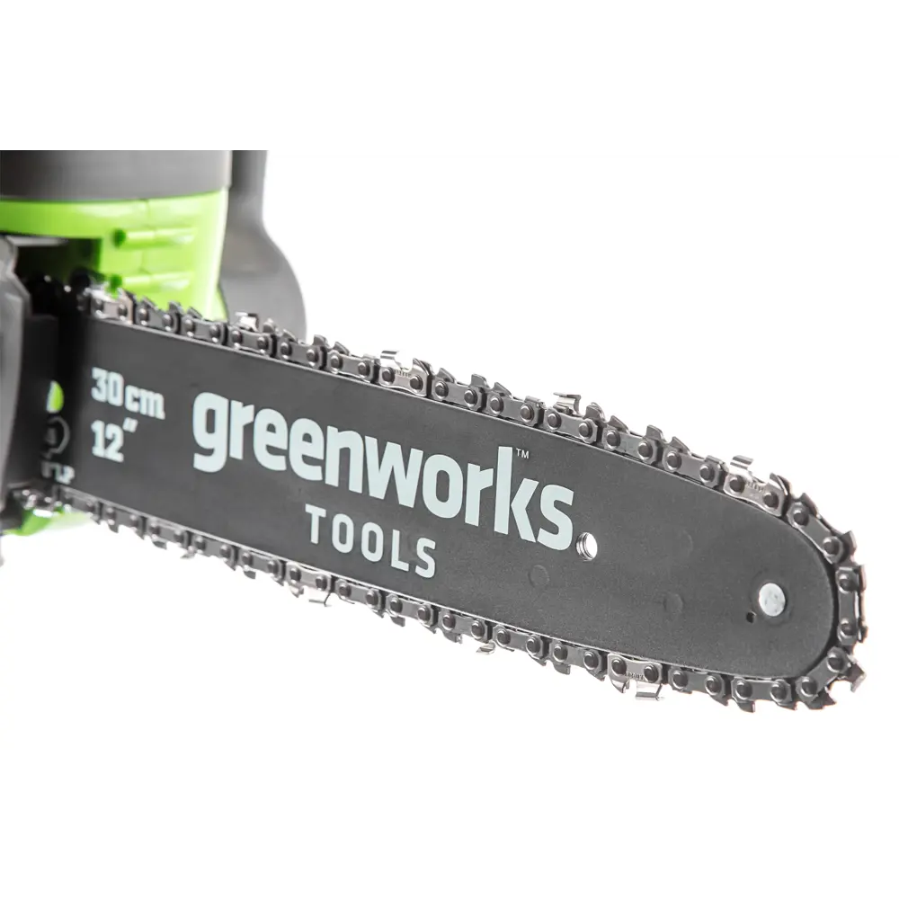 Фото 5 Пила аккумуляторная Greenworks G40CS30 40 В 30 см АКБ и ЗУ не в комплекте Фото 5 Пила аккумуляторная Greenworks G40CS30 40 В 30 см АКБ и ЗУ не в комплекте
