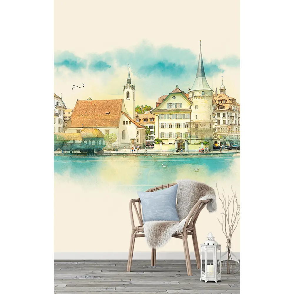 Фото Фотообои Bartonwall Города U17802 200x270 см Фото Фотообои Bartonwall Города U17802 200x270 см