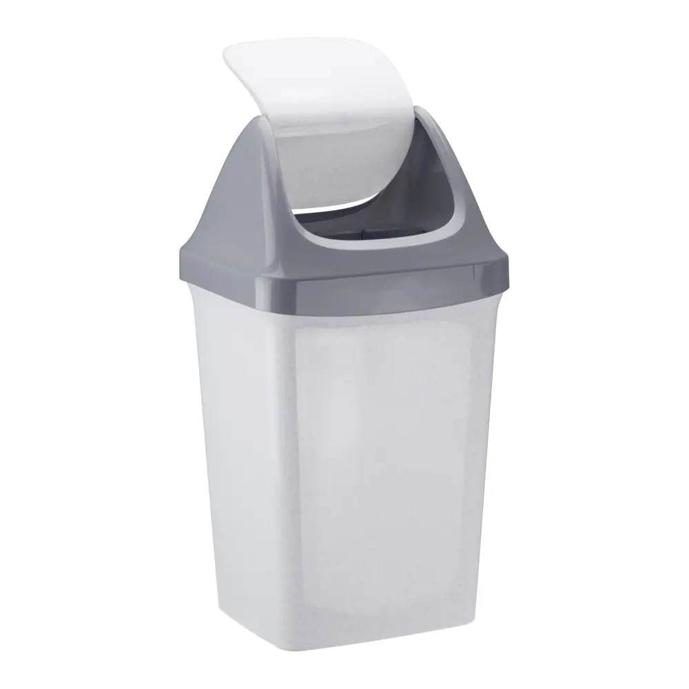 Фото 7 Корзины для мусора 15 л Idea пластик цвет серый Фото 7 Корзины для мусора 15 л Idea пластик цвет серый