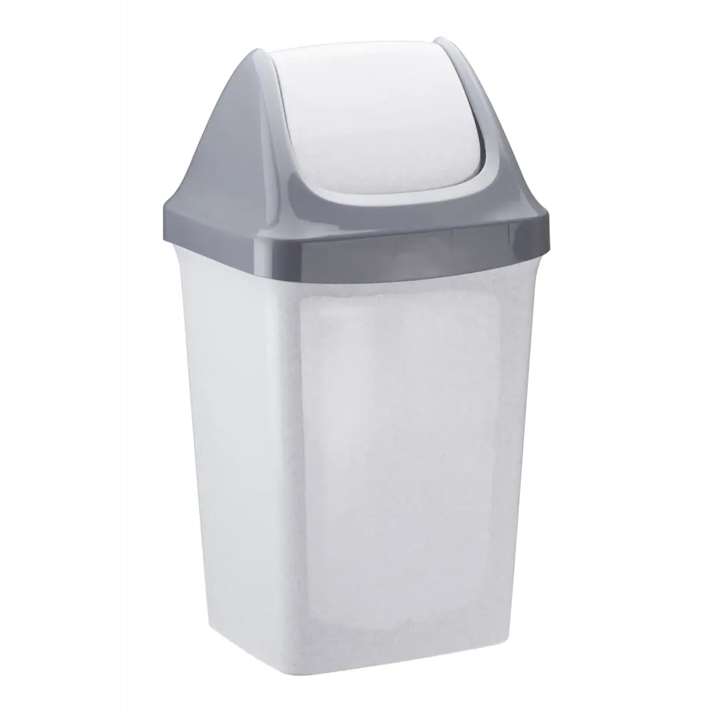 Фото 8 Корзины для мусора 15 л Idea пластик цвет серый Фото 8 Корзины для мусора 15 л Idea пластик цвет серый