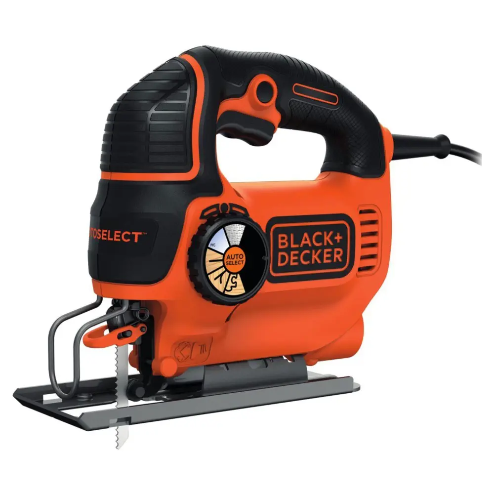 Фото Лобзик сетевой BLACK+DECKER KS801SEK-QS SMART SELECT, 550 Вт Фото Лобзик сетевой BLACK+DECKER KS801SEK-QS SMART SELECT, 550 Вт
