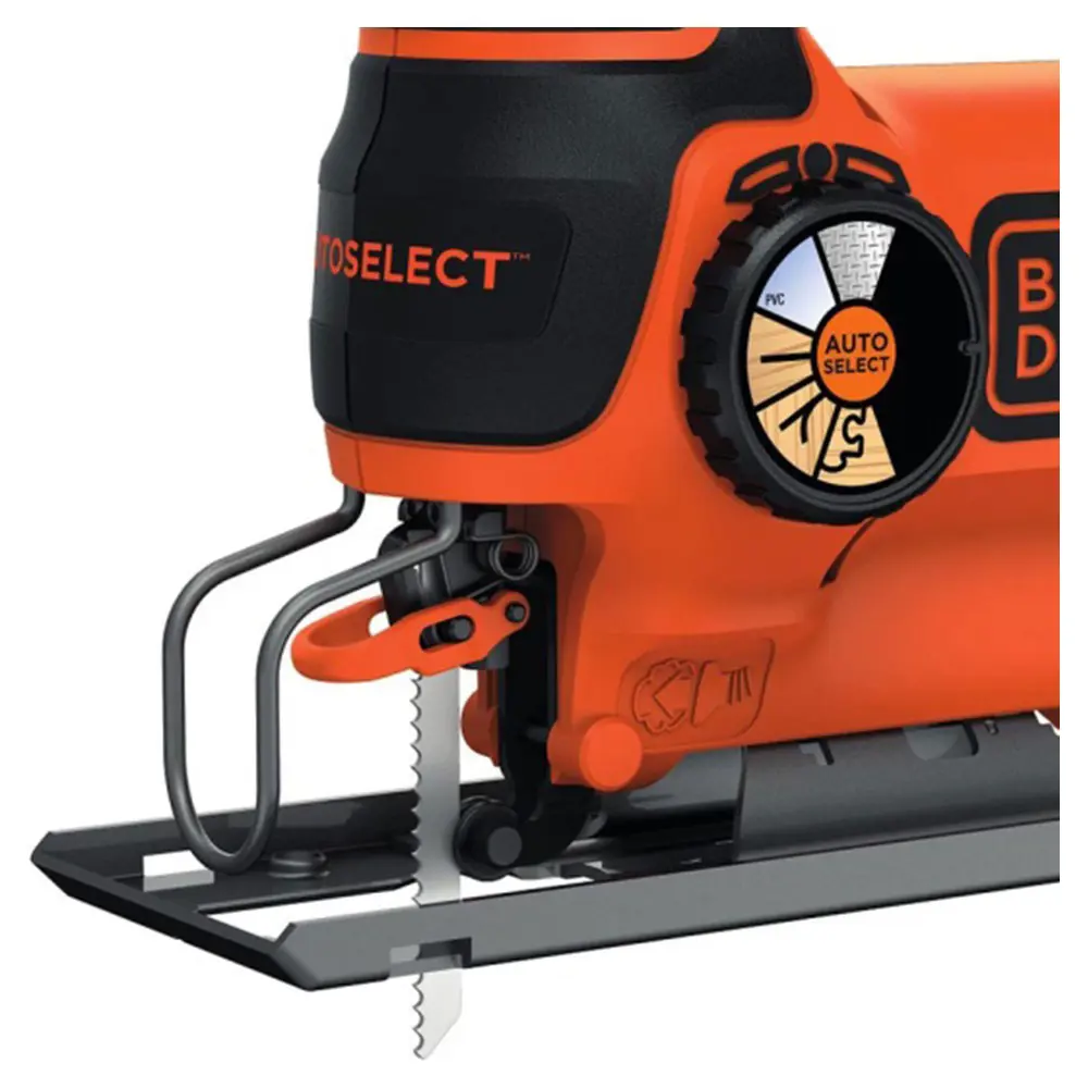 Фото 2 Лобзик сетевой BLACK+DECKER KS801SEK-QS SMART SELECT, 550 Вт Фото 2 Лобзик сетевой BLACK+DECKER KS801SEK-QS SMART SELECT, 550 Вт