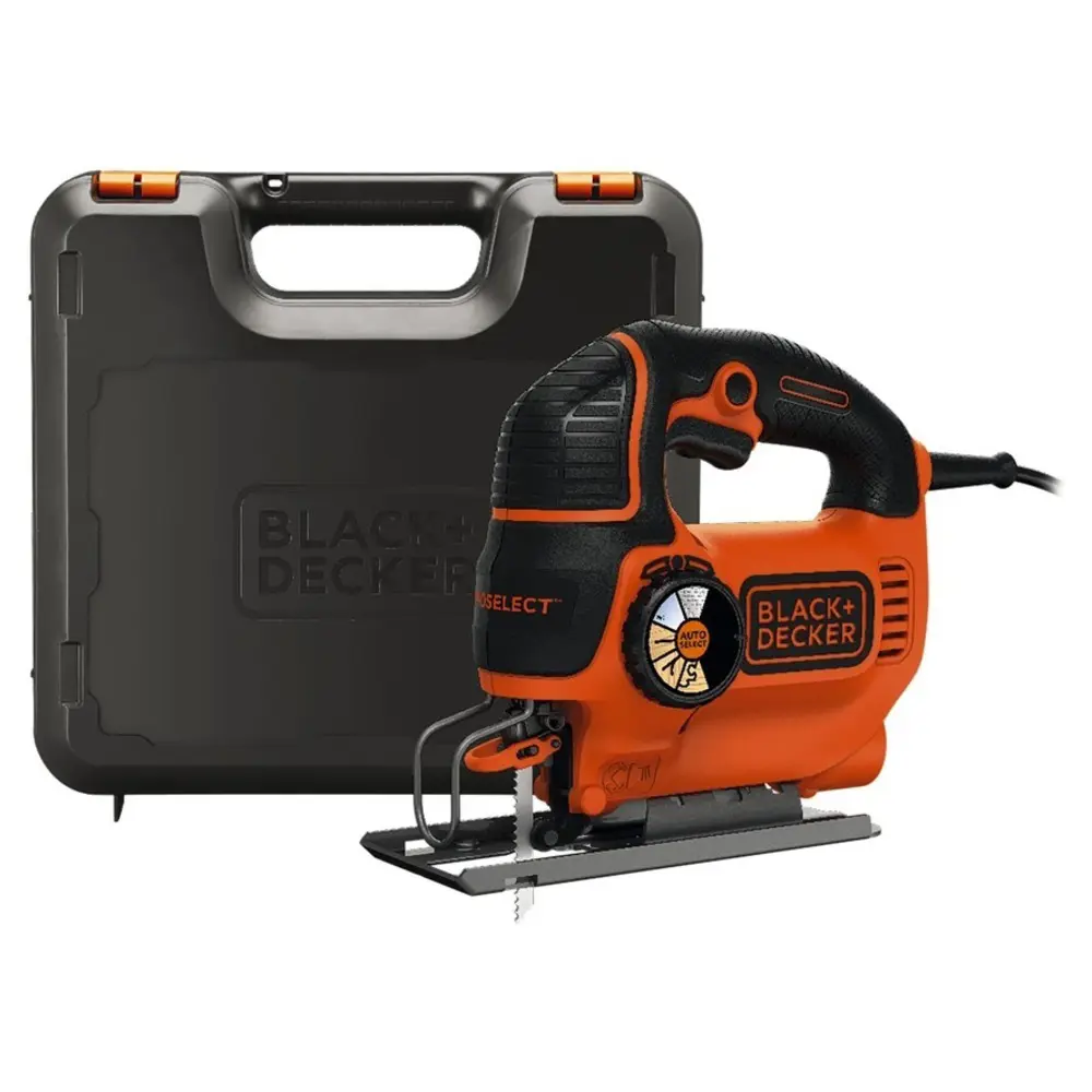 Фото 7 Лобзик сетевой BLACK+DECKER KS801SEK-QS SMART SELECT, 550 Вт Фото 7 Лобзик сетевой BLACK+DECKER KS801SEK-QS SMART SELECT, 550 Вт