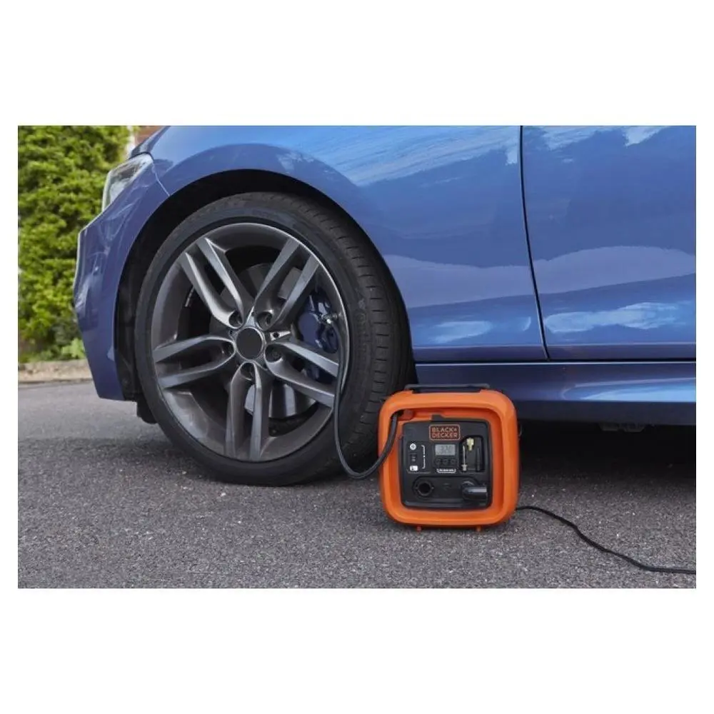 Фото 4 Компрессор автомобильный BLACK+DECKER ASI400-XJ 12 В Фото 4 Компрессор автомобильный BLACK+DECKER ASI400-XJ 12 В