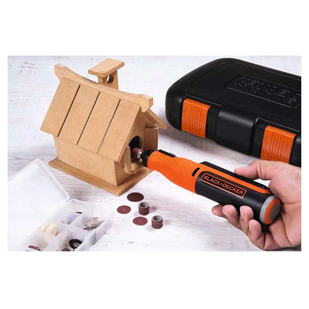 Фото 4 Гравер аккумуляторный BLACK+DECKER BCRT8IK 7.2 В Фото 4 Гравер аккумуляторный BLACK+DECKER BCRT8IK 7.2 В
