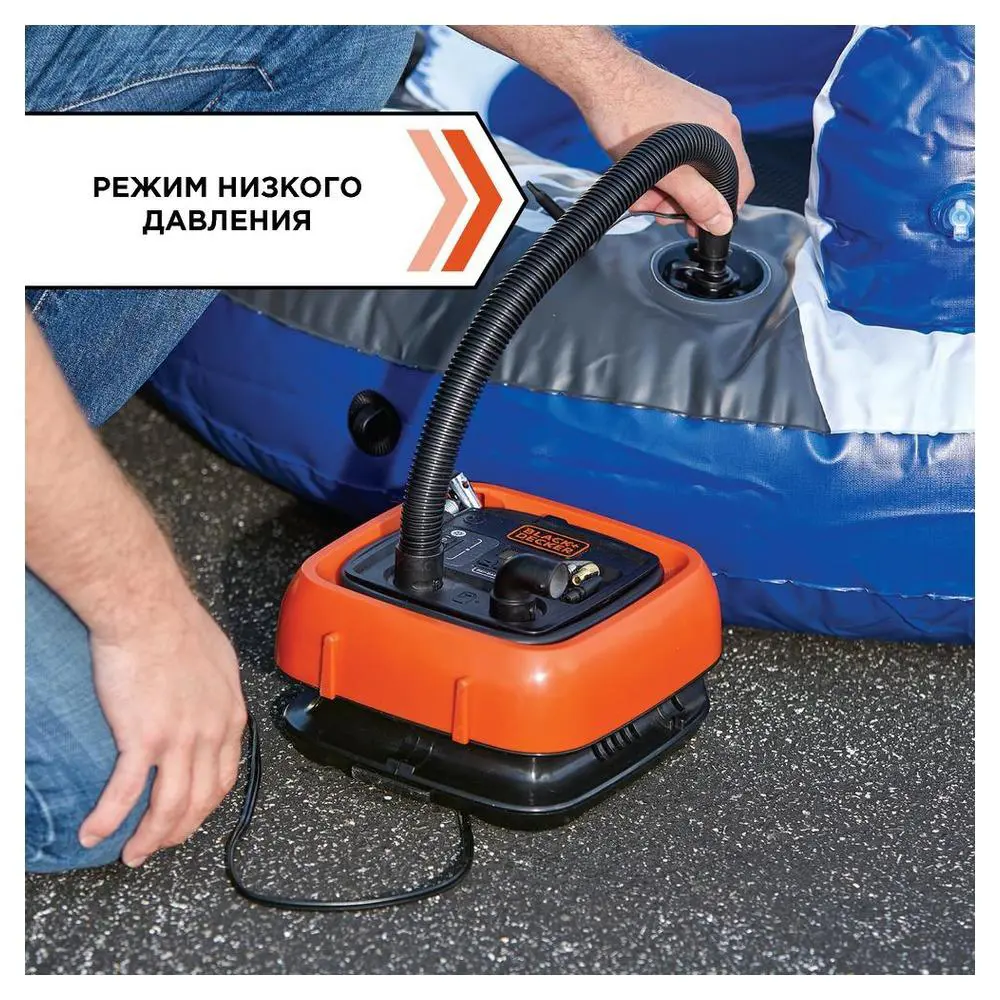 Фото 11 Компрессор автомобильный BLACK+DECKER ASI400-XJ 12 В Фото 11 Компрессор автомобильный BLACK+DECKER ASI400-XJ 12 В