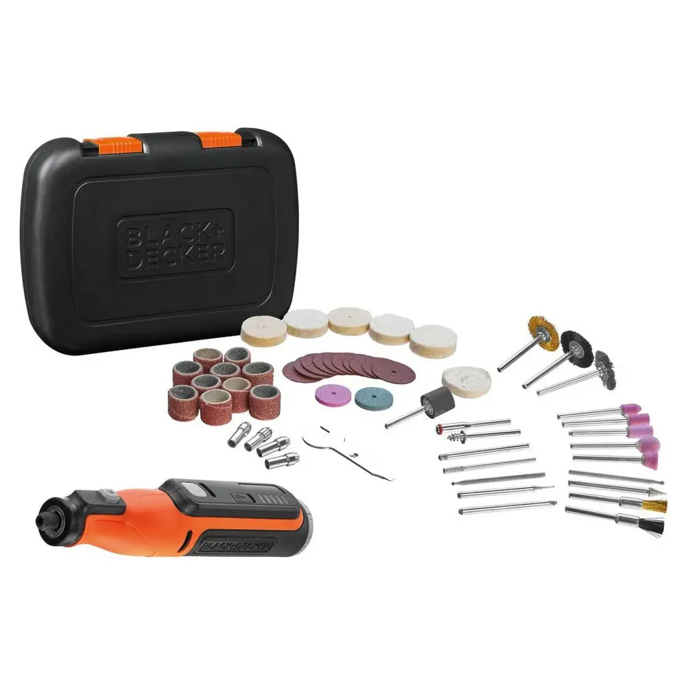 Фото 11 Гравер аккумуляторный BLACK+DECKER BCRT8IK 7.2 В Фото 11 Гравер аккумуляторный BLACK+DECKER BCRT8IK 7.2 В