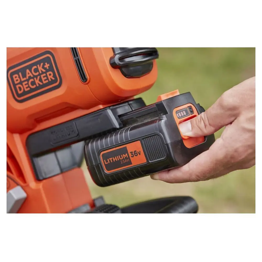 Фото 8 Воздуходув аккумуляторный BLACK+DECKER BCBLV3625L1-QW, 36B Фото 8 Воздуходув аккумуляторный BLACK+DECKER BCBLV3625L1-QW, 36B
