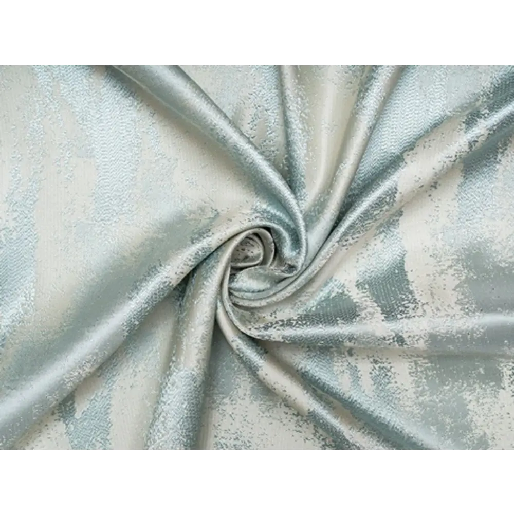 Фото 4 Штора жаккард "Песок" зелено-бирюзовый 150x250 лента Фото 4 Штора жаккард "Песок" зелено-бирюзовый 150x250 лента