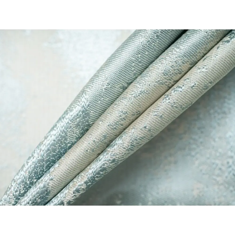 Фото 5 Штора жаккард "Песок" зелено-бирюзовый 150x250 лента Фото 5 Штора жаккард "Песок" зелено-бирюзовый 150x250 лента