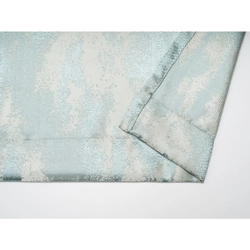 Фото 8 Штора жаккард "Песок" зелено-бирюзовый 150x250 лента Фото 8 Штора жаккард "Песок" зелено-бирюзовый 150x250 лента