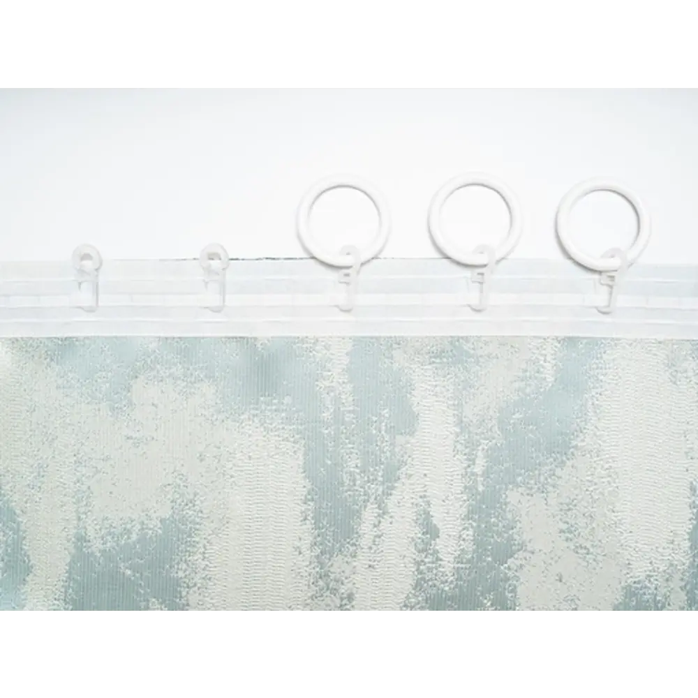 Фото 9 Штора жаккард "Песок" зелено-бирюзовый 150x250 лента Фото 9 Штора жаккард "Песок" зелено-бирюзовый 150x250 лента