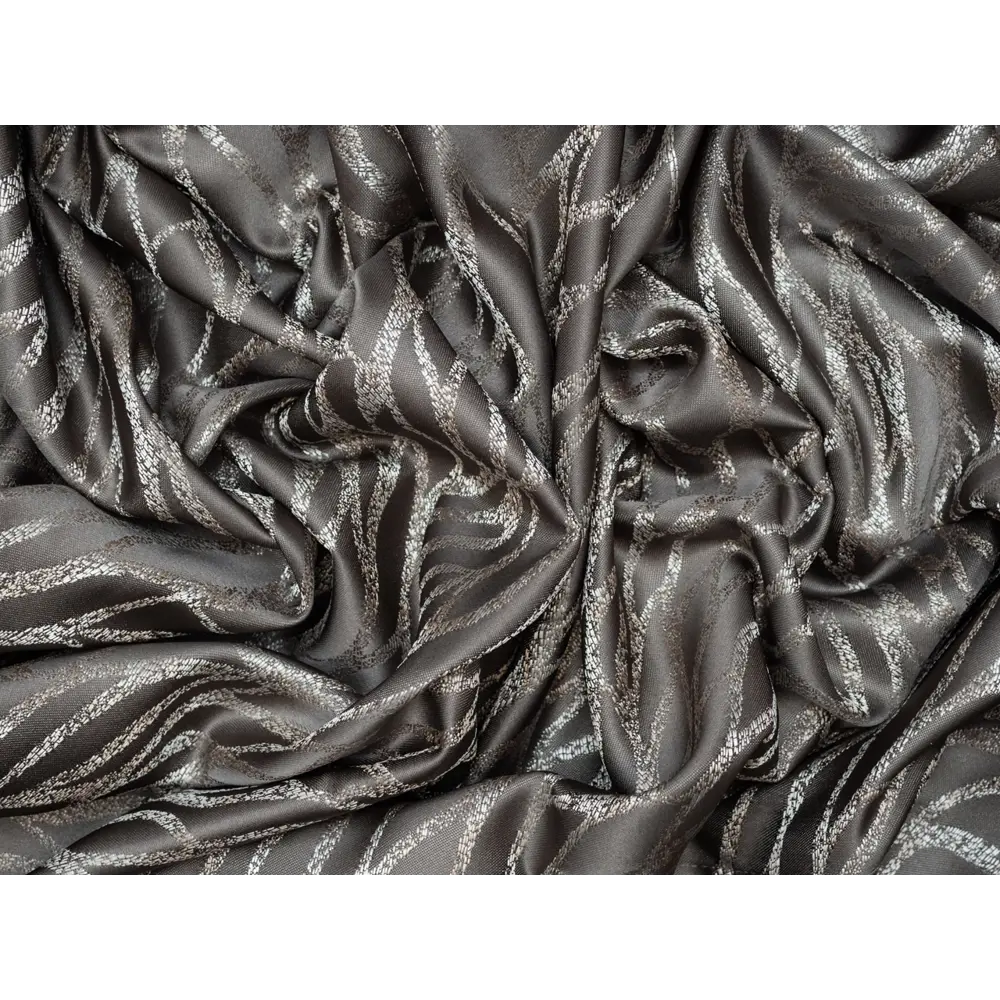 Фото 4 Штора жаккард "Баски" 150x250 цвет серый на шторной ленте Фото 4 Штора жаккард "Баски" 150x250 цвет серый на шторной ленте