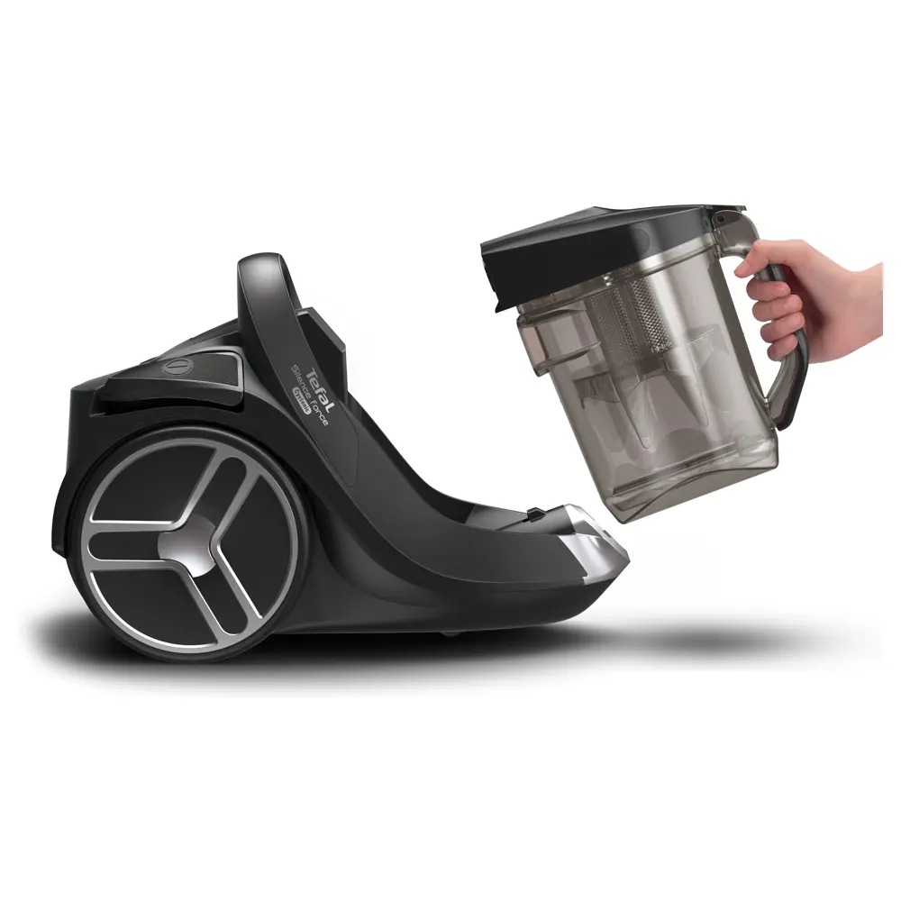 Фото 5 Пылесос безмешковый Tefal TW7256EA Silence Force Cyclonic 550 Вт 2.5 л Фото 5 Пылесос безмешковый Tefal TW7256EA Silence Force Cyclonic 550 Вт 2.5 л