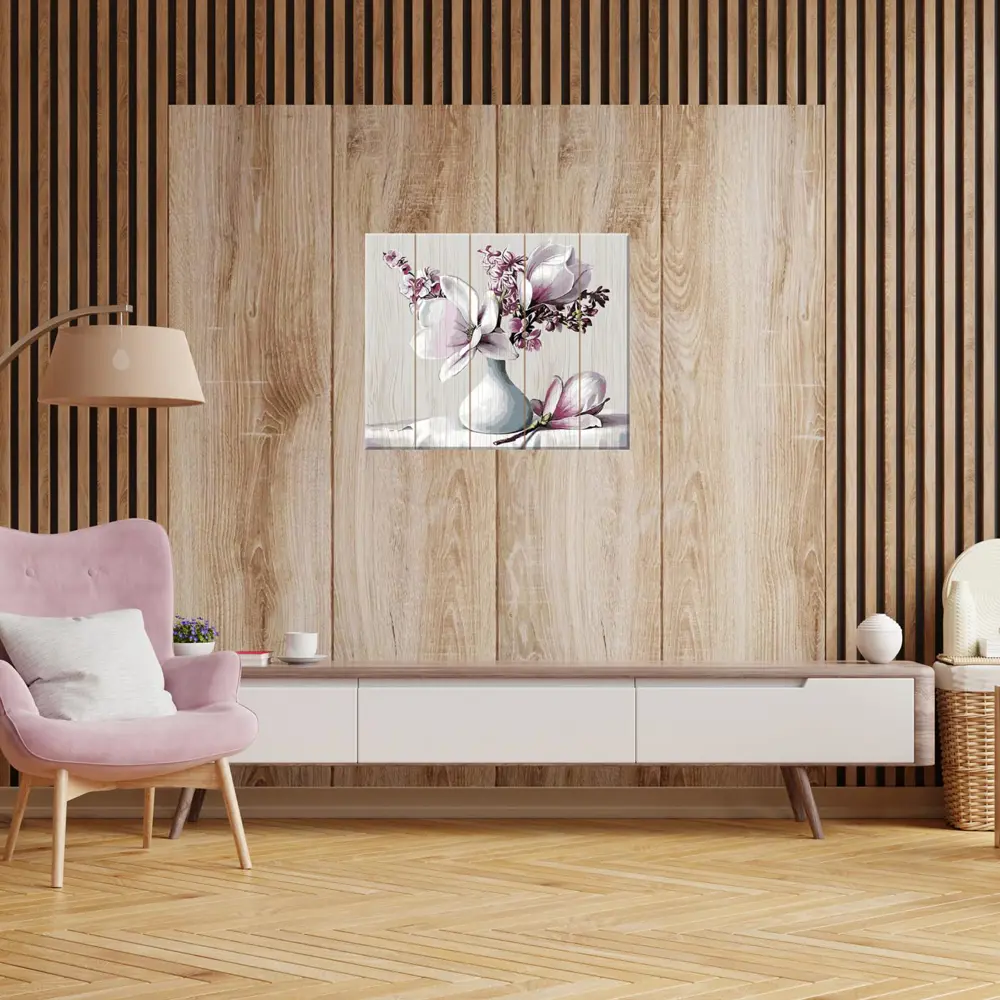 Фото 3 Картина по номерам Molly на дереве 40x50 см Букет с магнолией (24 цвета) Фото 3 Картина по номерам Molly на дереве 40x50 см Букет с магнолией (24 цвета)