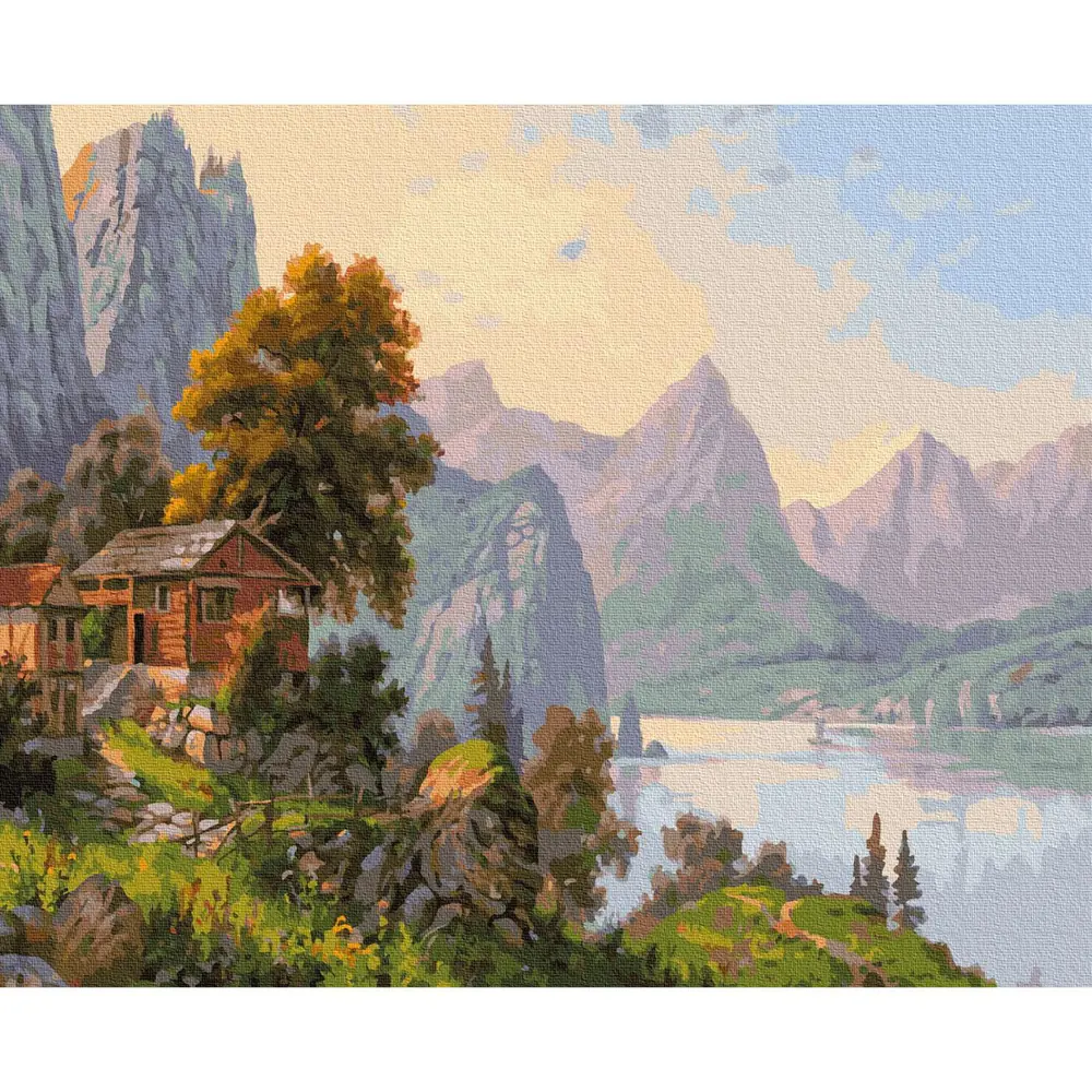 Фото Картина по номерам Molly 40x50 см Прищепа И. Уютный уголок (34 цвета) Фото Картина по номерам Molly 40x50 см Прищепа И. Уютный уголок (34 цвета)