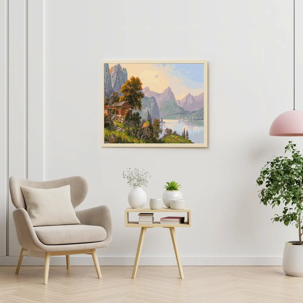 Фото 3 Картина по номерам Molly 40x50 см Прищепа И. Уютный уголок (34 цвета) Фото 3 Картина по номерам Molly 40x50 см Прищепа И. Уютный уголок (34 цвета)