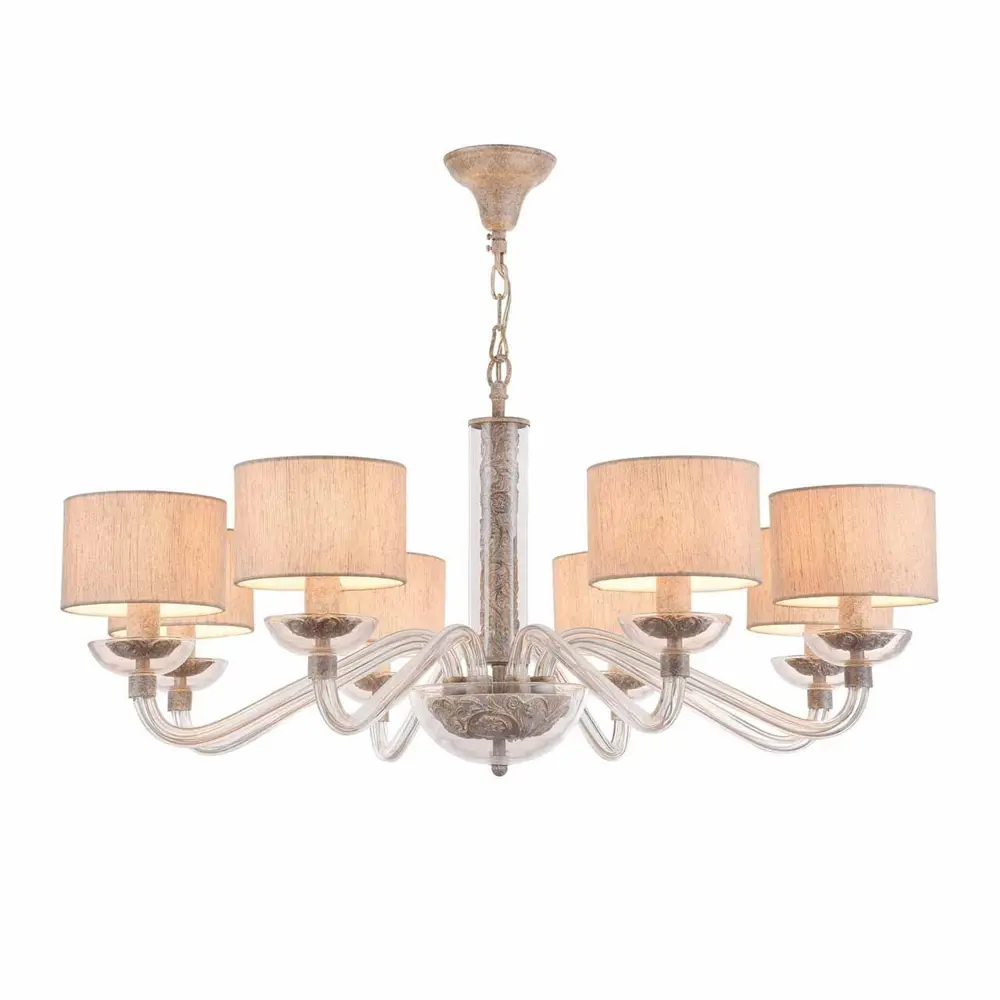 Фото 4 Люстра Maytoni Maryland ARM526PL-08GR E14 8 ламп 17.80 м² Фото 4 Люстра Maytoni Maryland ARM526PL-08GR E14 8 ламп 17.80 м²