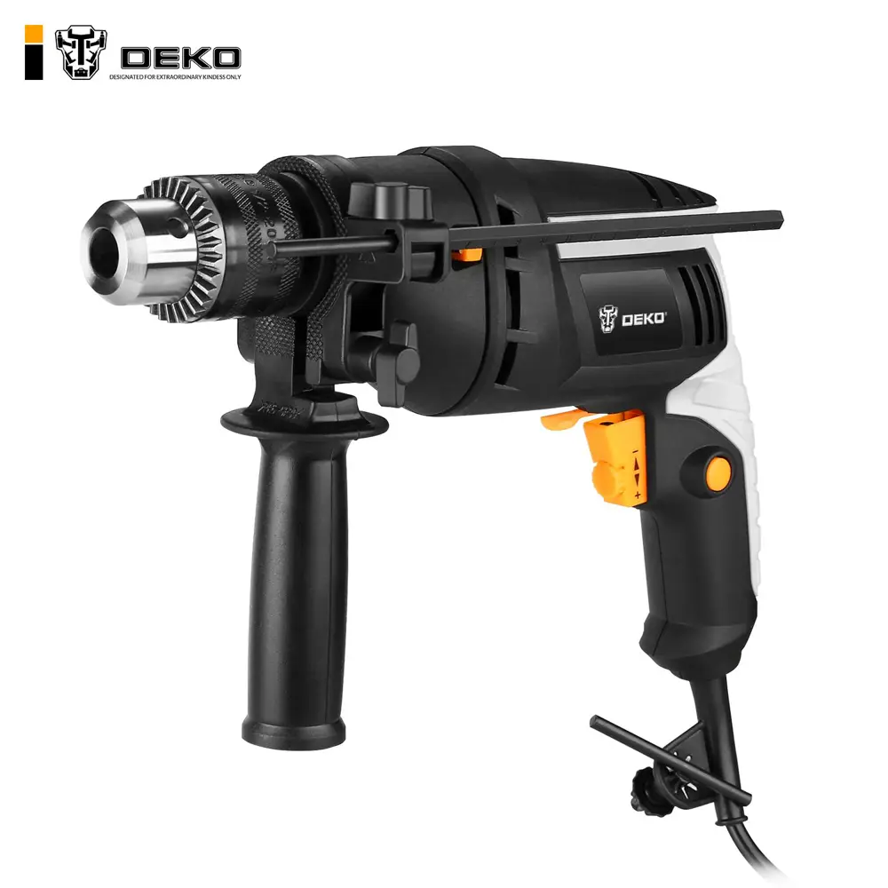 Фото 2 Дрель-шуруповерт сетевая ударная Deko DKID650W 063-4092, 650 Вт Фото 2 Дрель-шуруповерт сетевая ударная Deko DKID650W 063-4092, 650 Вт