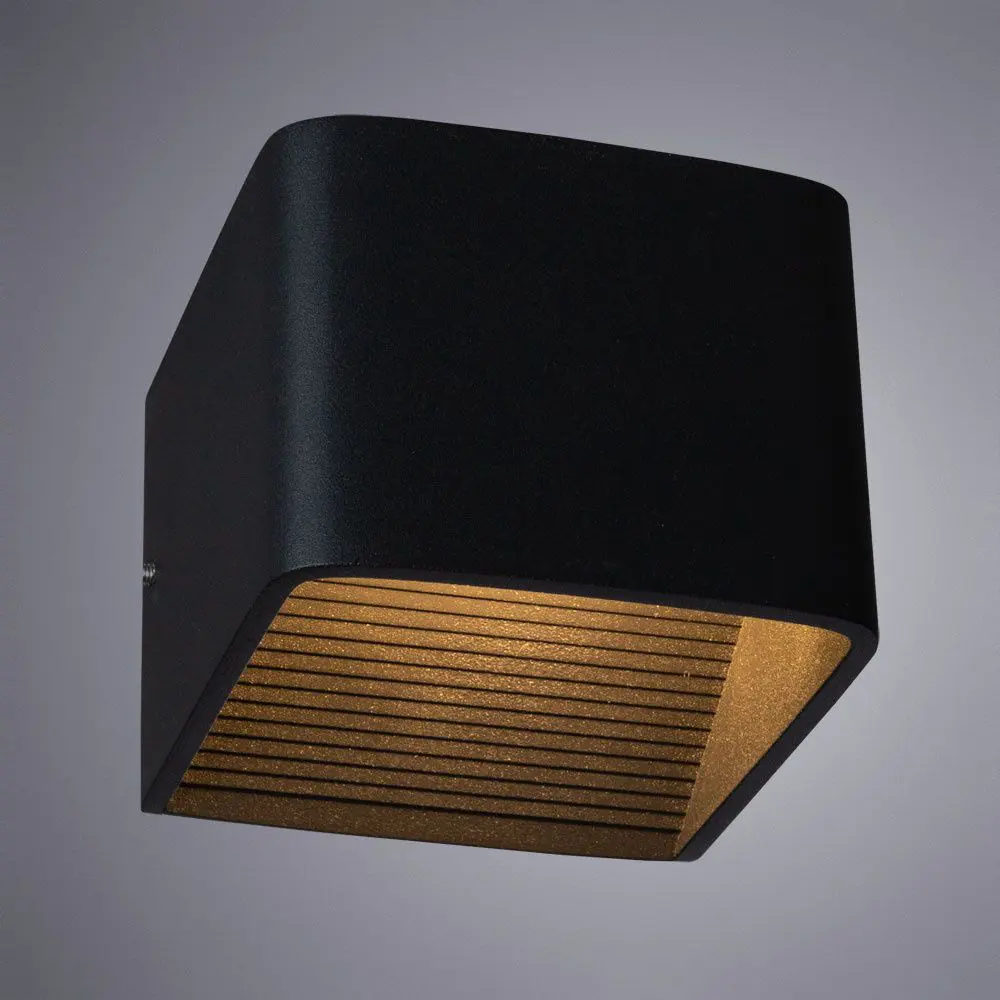 Фото 4 Светильник настенно-потолочный светодиодный Arte Lamp Scatola A1423AP-1BK цвет чёрный Фото 4 Светильник настенно-потолочный светодиодный Arte Lamp Scatola A1423AP-1BK цвет чёрный
