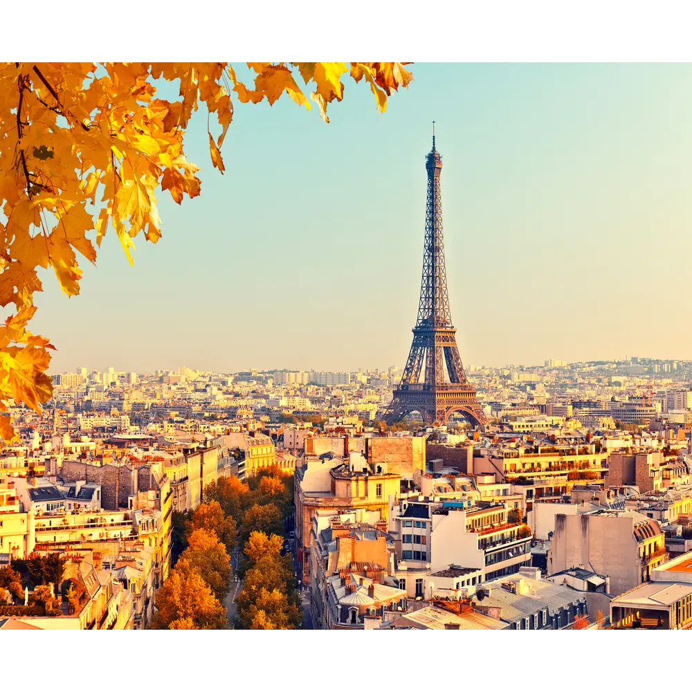 Фото Картина на холсте Осень в Париже 40x50 см Фото Картина на холсте Осень в Париже 40x50 см