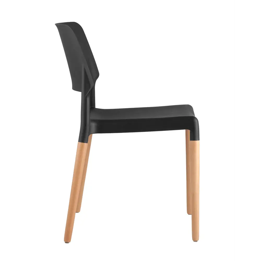 Фото 2 Стул кухонный Стул груп Bistro 78x52x42 см abs-пластик цвет черный 8086 Black
