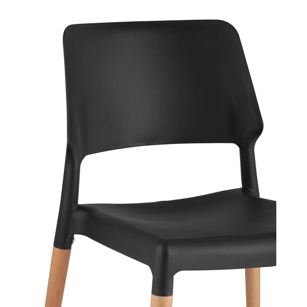 Фото 6 Стул кухонный Стул груп Bistro 78x52x42 см abs-пластик цвет черный 8086 Black