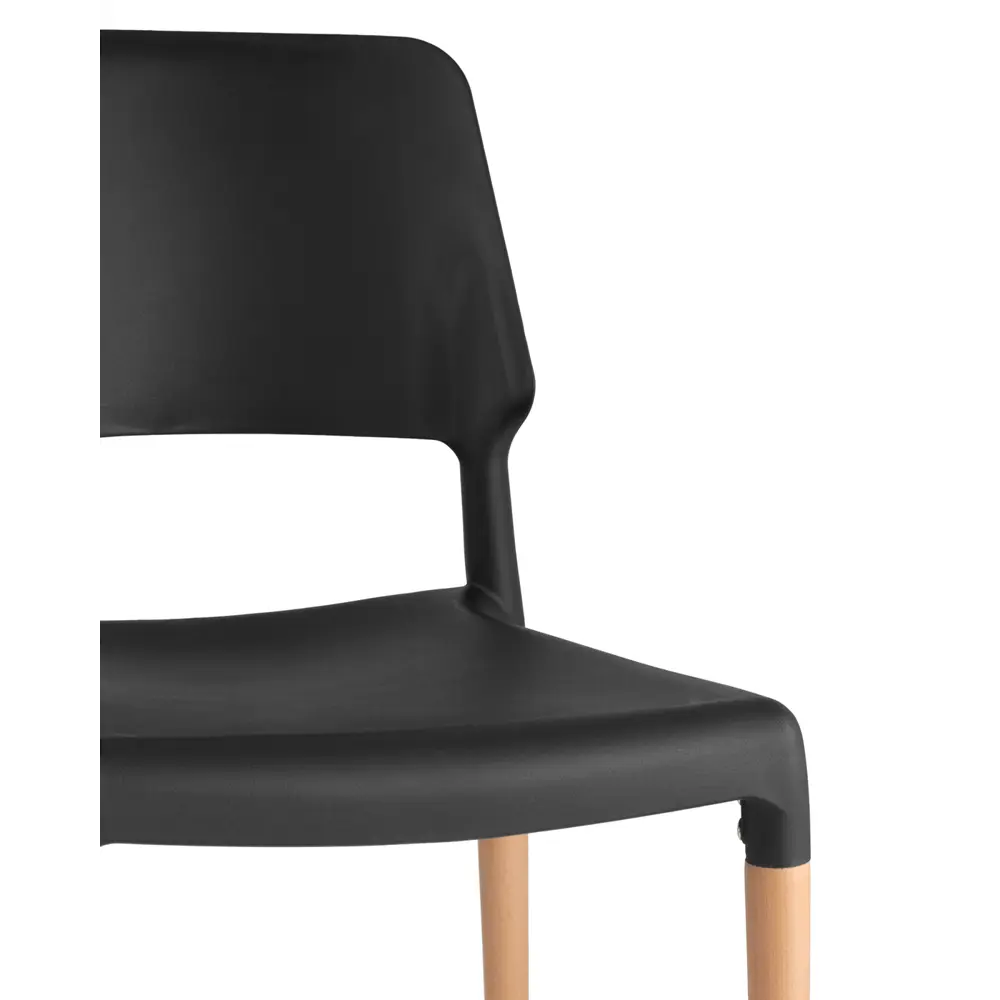 Фото 7 Стул кухонный Стул груп Bistro 78x52x42 см abs-пластик цвет черный 8086 Black