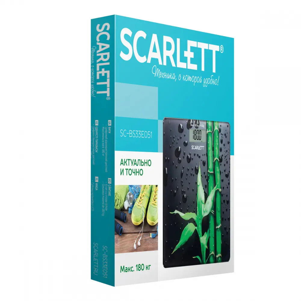 Фото 3 Напольные весы Scarlett SC-BS33E051 Фото 3 Напольные весы Scarlett SC-BS33E051