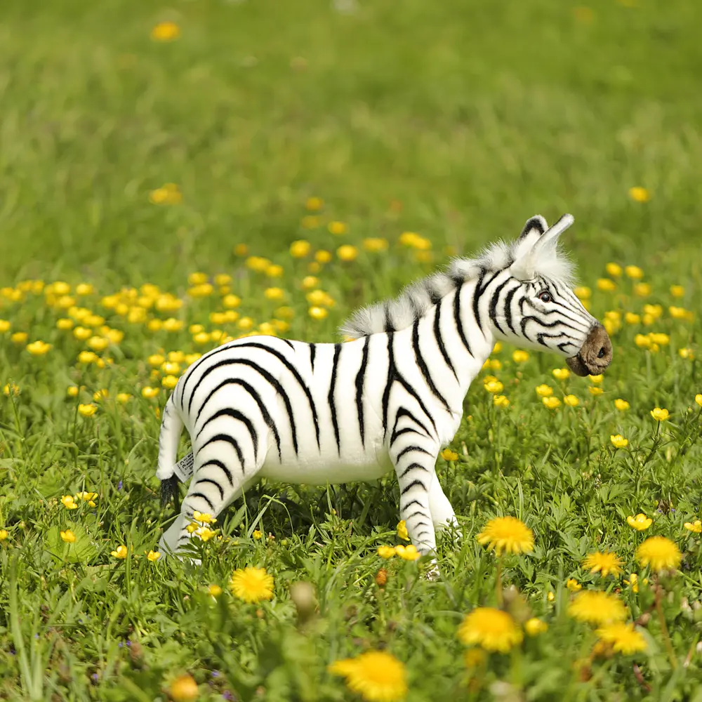 Фото Плюшевая игрушка Зебра 2354 Hansa creation 41 см цвет белый