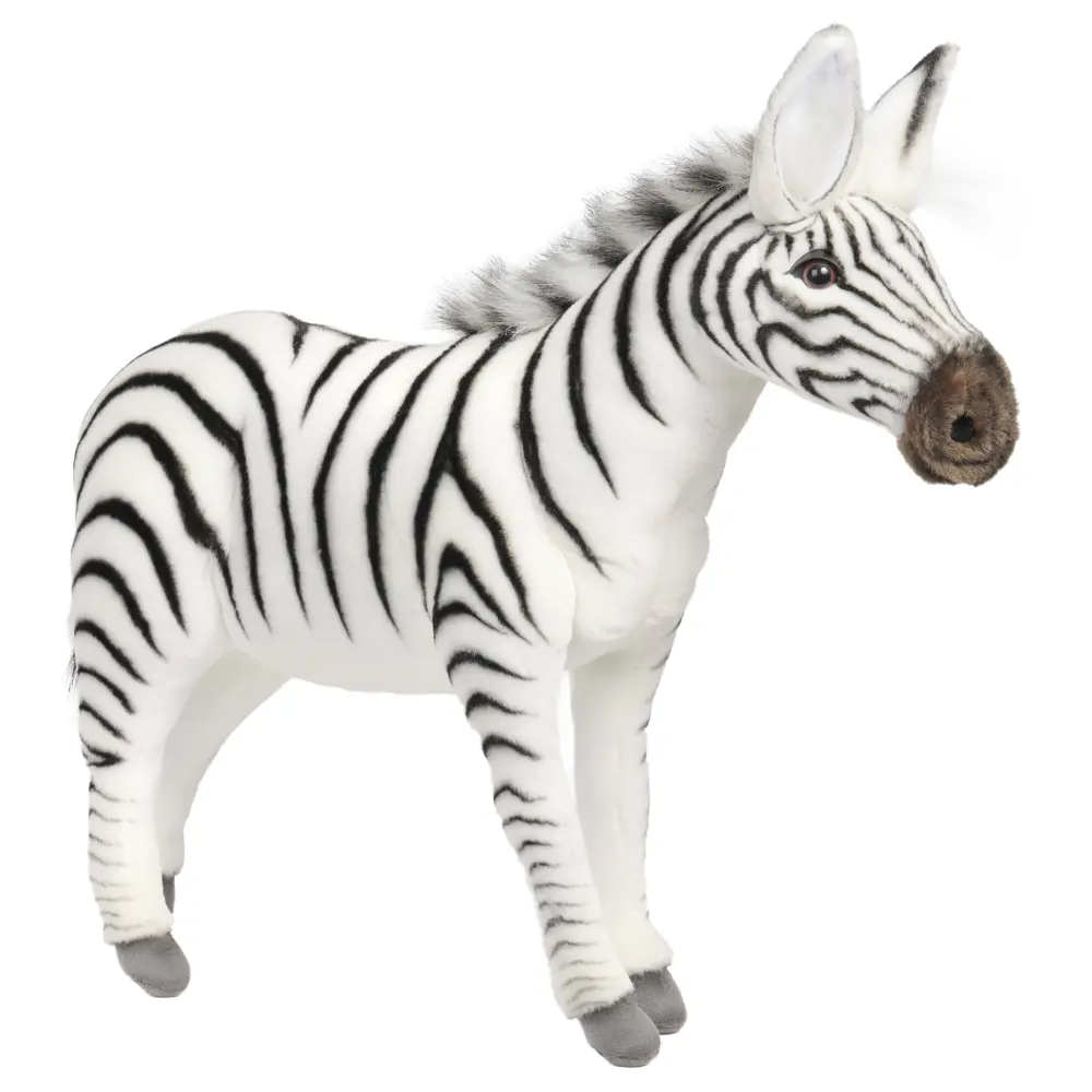 Фото 3 Плюшевая игрушка Зебра 2354 Hansa creation 41 см цвет белый