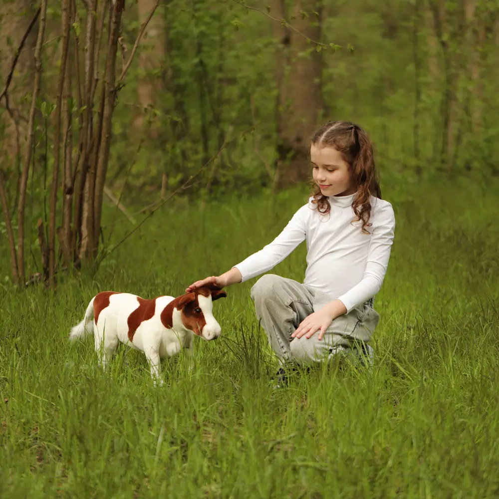 Фото 2 Плюшевая игрушка Корова 4983 Hansa creation 34 см цвет белый Фото 2 Плюшевая игрушка Корова 4983 Hansa creation 34 см цвет белый