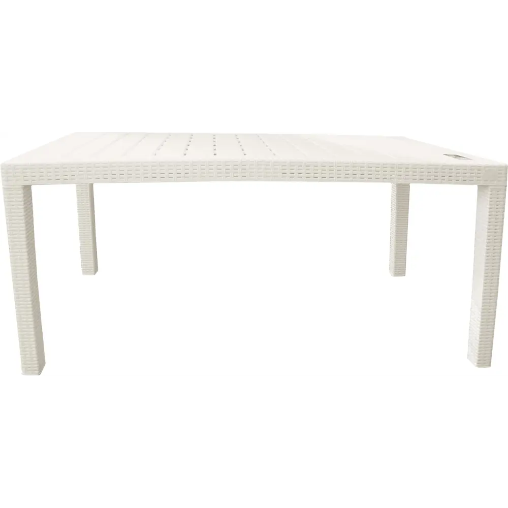 Фото 2 Стол Ingreen Rattan 153.2х78.9х70 см пластик бежевый Фото 2 Стол Ingreen Rattan 153.2х78.9х70 см пластик бежевый