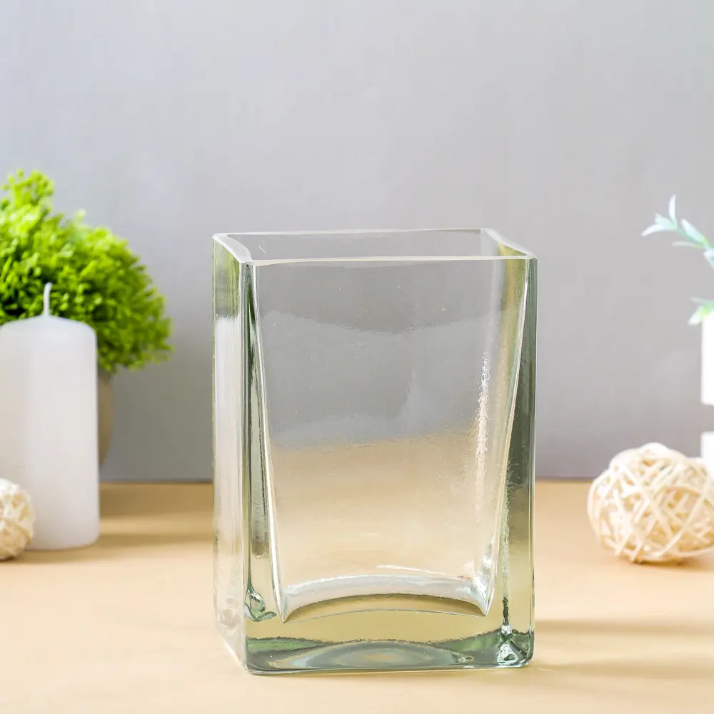 Фото Ваза Evis "Доминик" 14 см, 0.75 л, из стекла Фото Ваза Evis "Доминик" 14 см, 0.75 л, из стекла