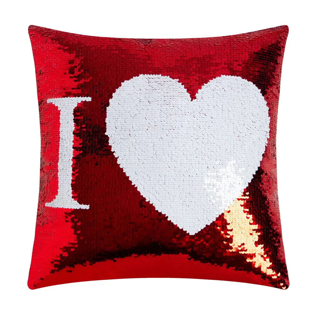 Фото Подушка Этель Love red 7057177, 40x40 см, цвет красный Фото Подушка Этель Love red 7057177, 40x40 см, цвет красный