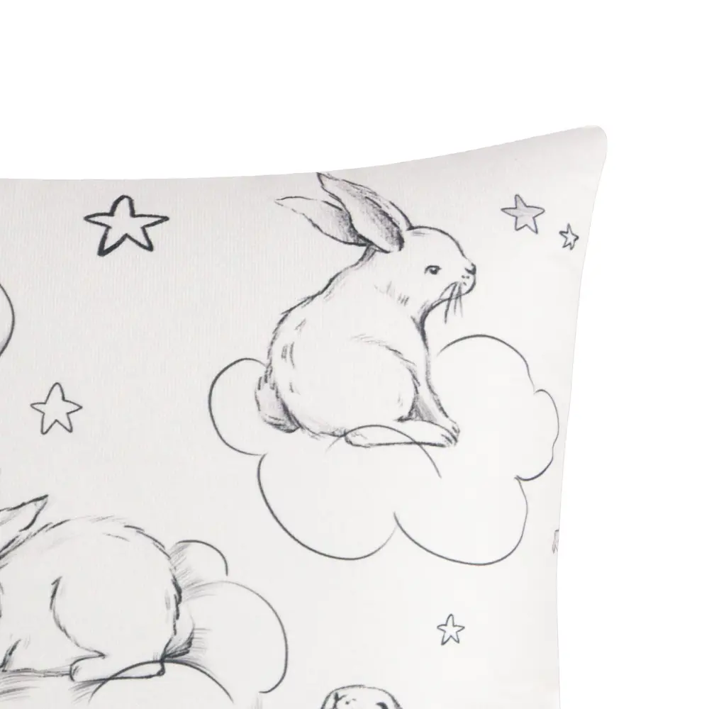 Фото 2 Подушка Этель Сладких снов 7787629, 40x40 см, цвет белый Фото 2 Подушка Этель Сладких снов 7787629, 40x40 см, цвет белый