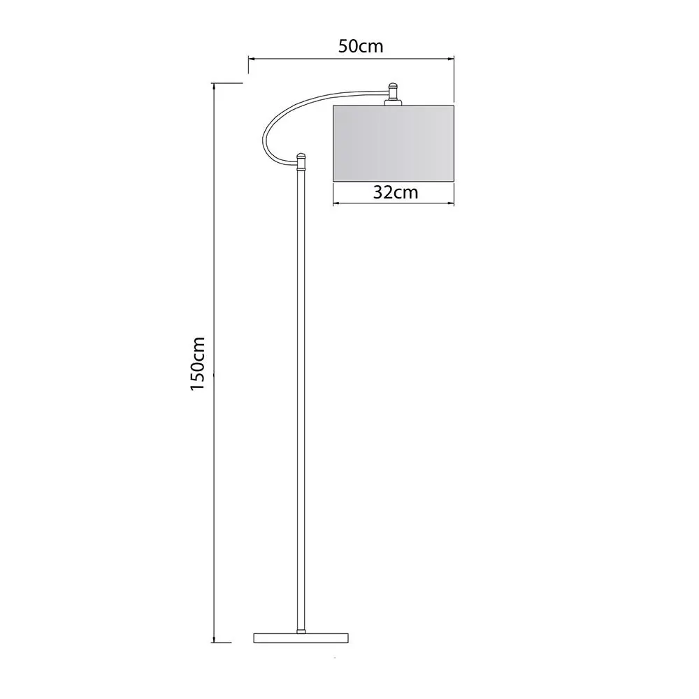 Фото 3 Торшер ARTE LAMP A2999PN-1SS ADIGE цвет серый Фото 3 Торшер ARTE LAMP A2999PN-1SS ADIGE цвет серый