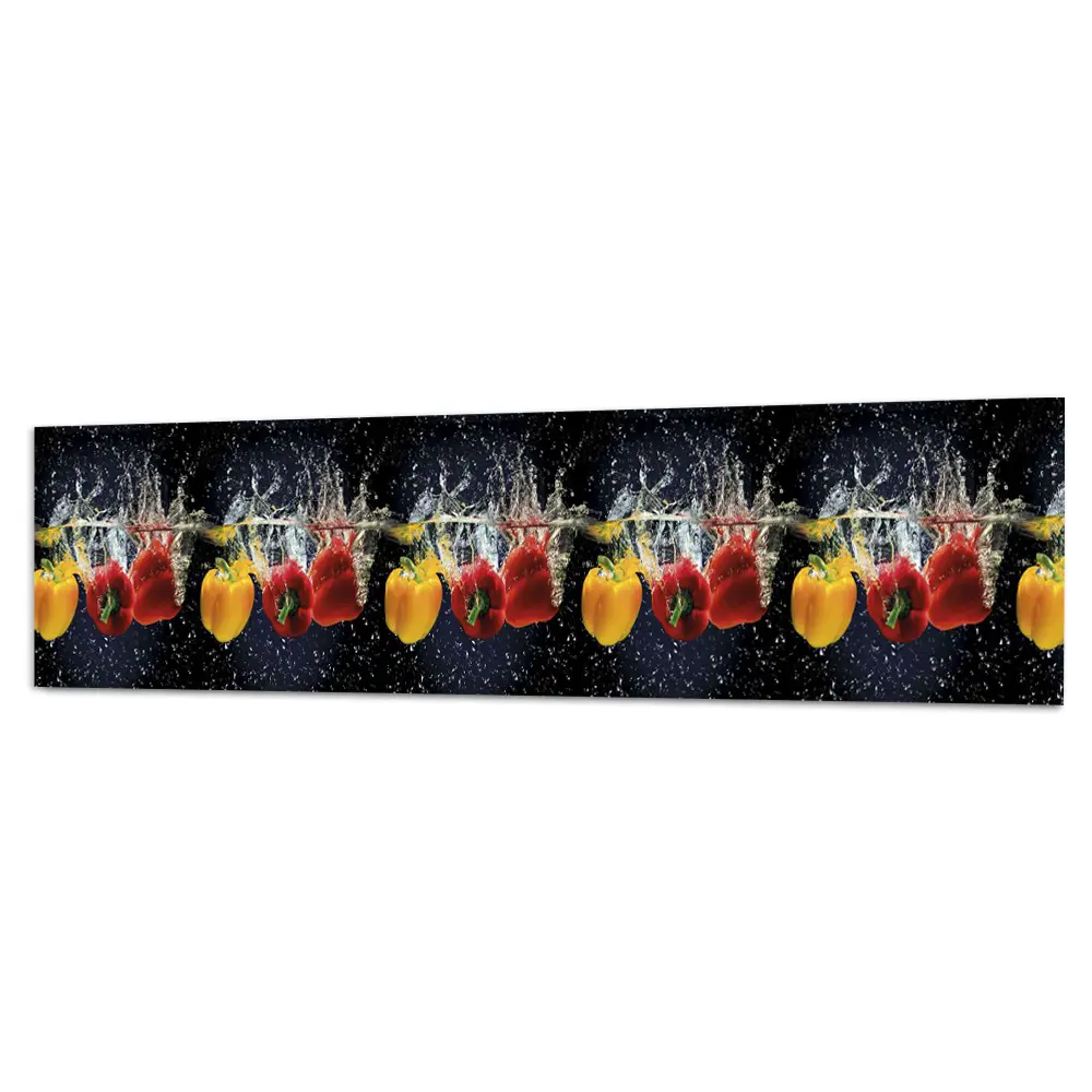 Фото Стеновая панель матовая Фартукофф Паприка 300x60x0.15 см ПВХ цвет разноцветный Фото Стеновая панель матовая Фартукофф Паприка 300x60x0.15 см ПВХ цвет разноцветный